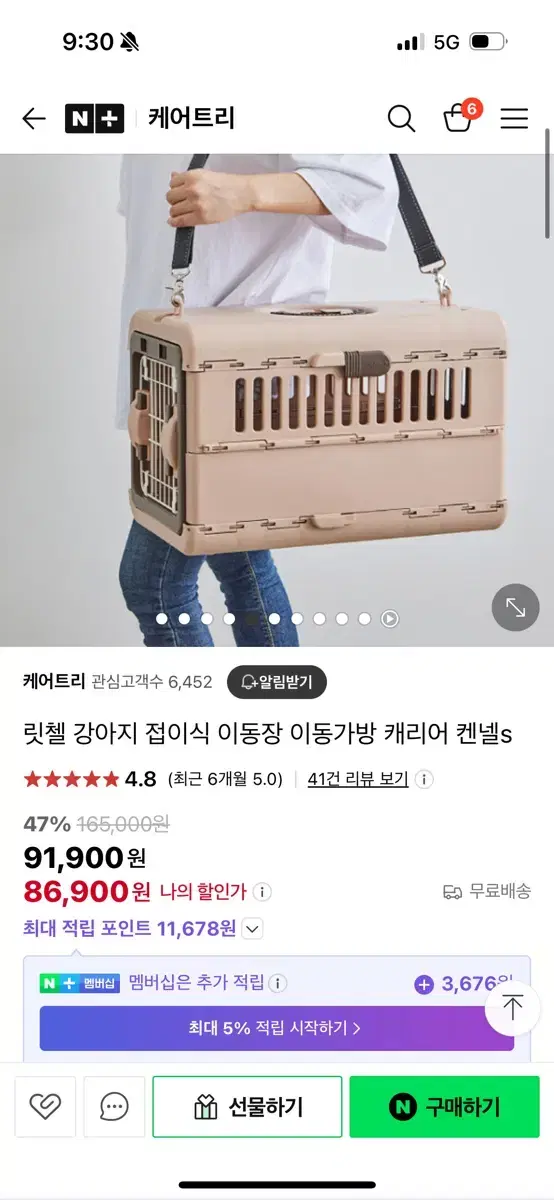 강아지 캐리어